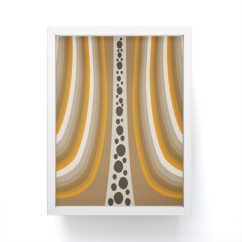 Viviana Gonzalez Textures Abstract 4 Framed Mini Art Print