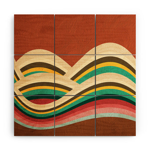 Viviana Gonzalez Textures Abstract 7 Wood Wall Mural