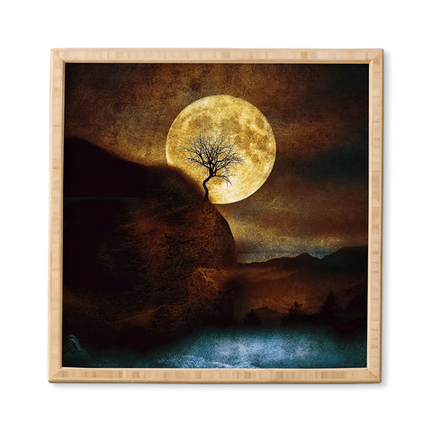 Viviana Gonzalez The Moon and the Tree Framed Wall Art