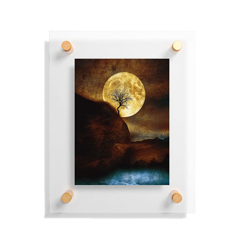 Viviana Gonzalez The Moon and the Tree Floating Acrylic Print