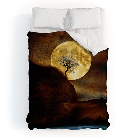 Viviana Gonzalez The Moon and the Tree Duvet Cover