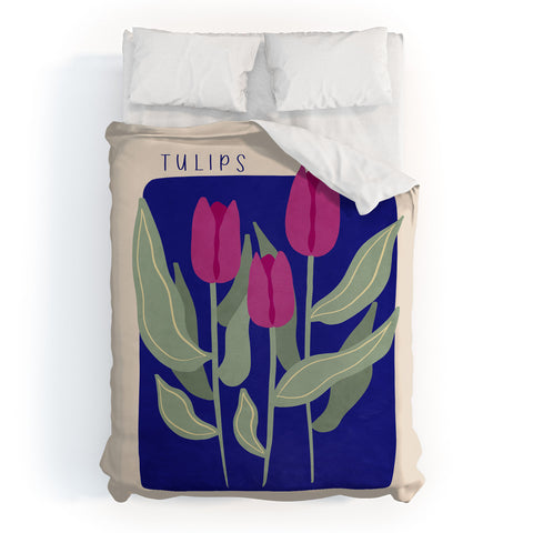 Viviana Gonzalez Tulips 03 Duvet Cover