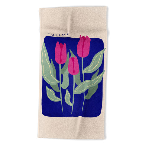 Viviana Gonzalez Tulips 03 Beach Towel