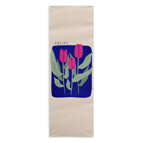 Viviana Gonzalez Tulips 03 Yoga Towel