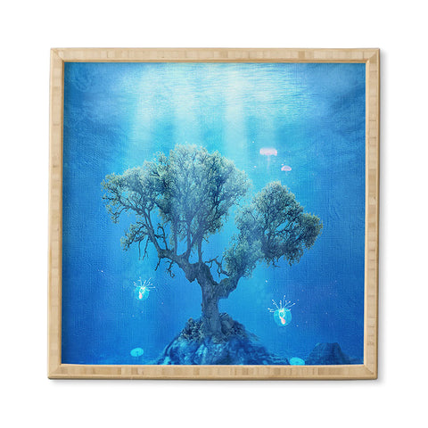 Viviana Gonzalez Underwater Tree Framed Wall Art