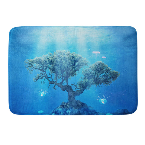 Viviana Gonzalez Underwater Tree Memory Foam Bath Mat