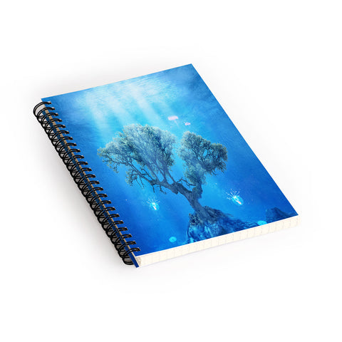 Viviana Gonzalez Underwater Tree Spiral Notebook