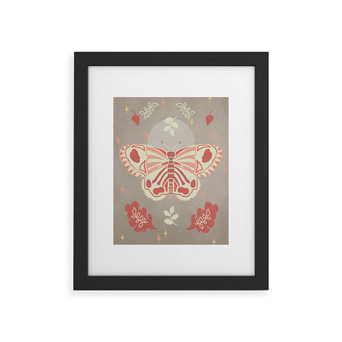 Viviana Gonzalez Vintage Butterfly 02 Framed Art Print