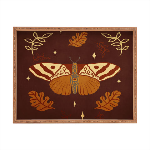 Viviana Gonzalez Vintage Butterfly Rectangular Tray