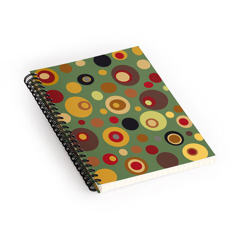 Viviana Gonzalez Vintage Colorplay 2 Spiral Notebook
