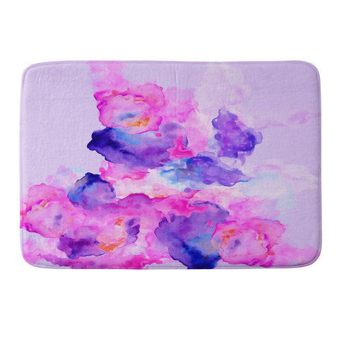 Viviana Gonzalez Watercolor Love 1 Memory Foam Bath Mat