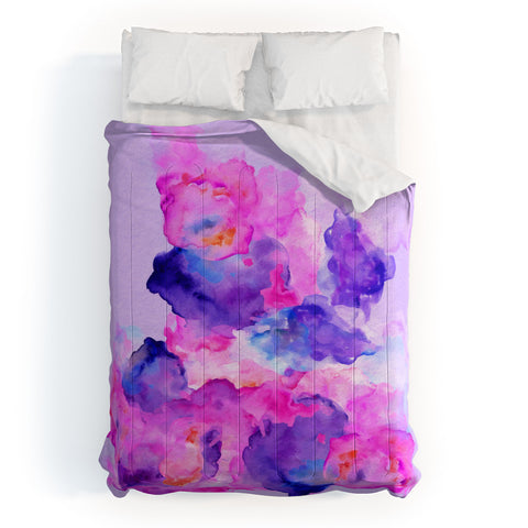 Viviana Gonzalez Watercolor Love 1 Comforter