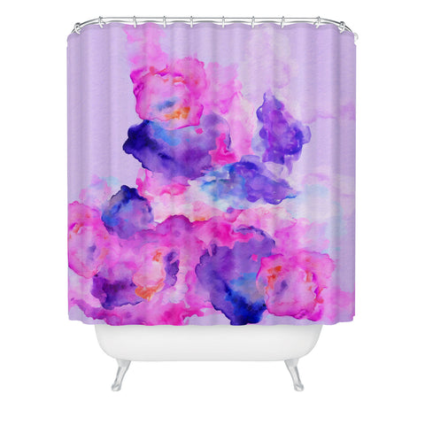 Viviana Gonzalez Watercolor Love 1 Shower Curtain