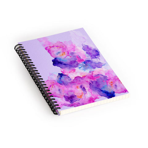 Viviana Gonzalez Watercolor Love 1 Spiral Notebook