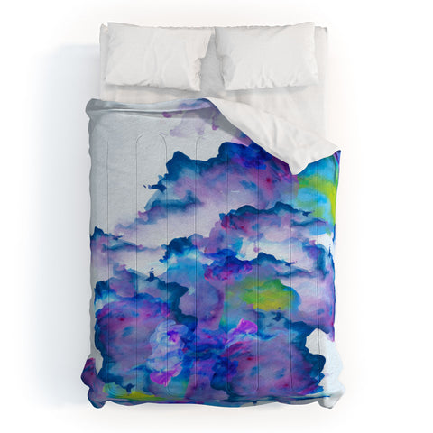 Viviana Gonzalez Watercolor love 2 Comforter
