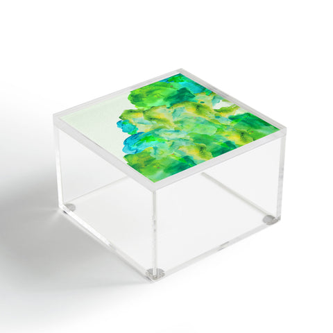 Viviana Gonzalez Watercolor love 3 Acrylic Box