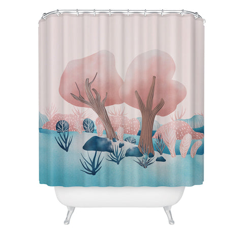 Viviana Gonzalez Winter landscapes 1 Shower Curtain