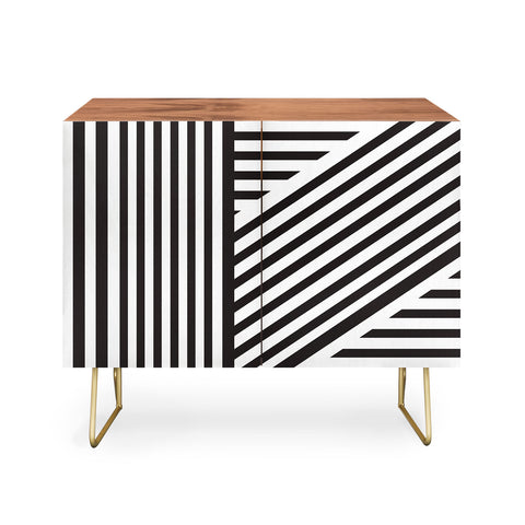 Vy La Black and White Everything Nice Credenza