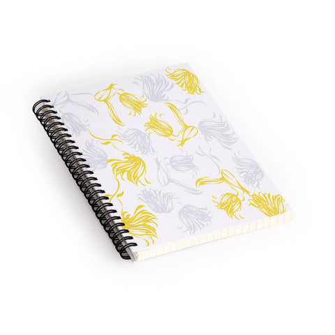 Vy La Bright Breezy Tulips Spiral Notebook