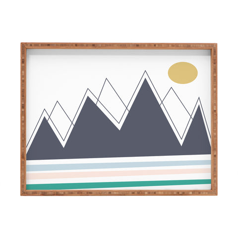 Vy La In The Mountains Rectangular Tray