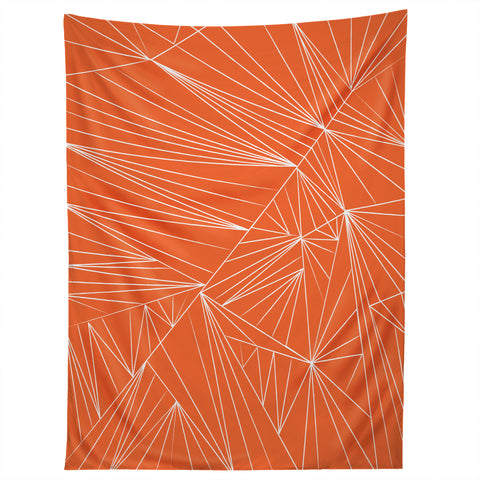 Vy La Tech It Out Orange Tapestry
