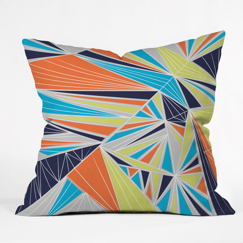 Vy La Tech It Out Retro Outdoor Throw Pillow