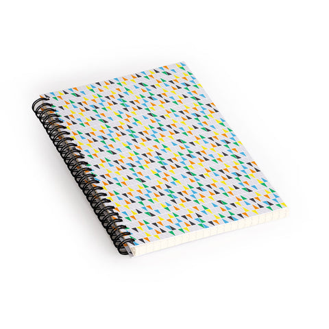 Vy La Triangles Train Spiral Notebook