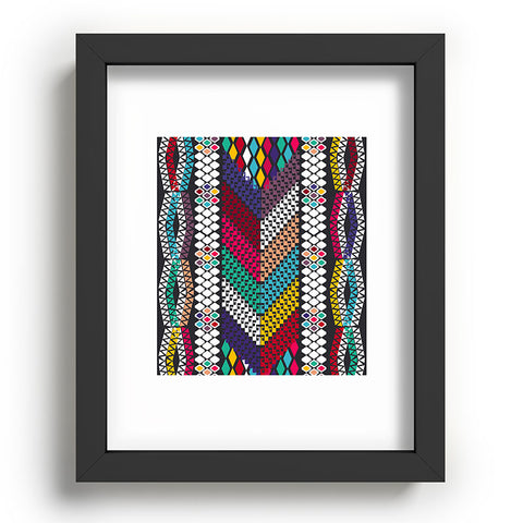 Vy La Vibrant Tribal Recessed Framing Rectangle