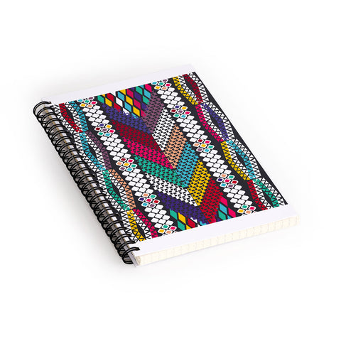 Vy La Vibrant Tribal Spiral Notebook