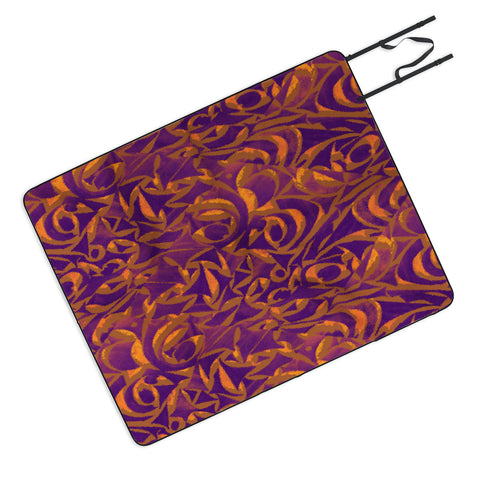 Wagner Campelo Abstract Garden 1 Picnic Blanket
