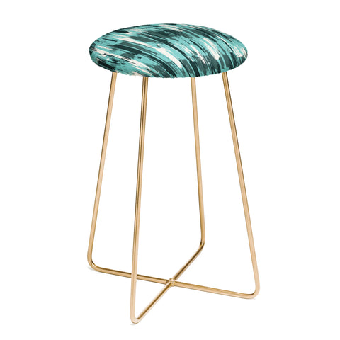 Wagner Campelo AMMAR Green Counter Stool