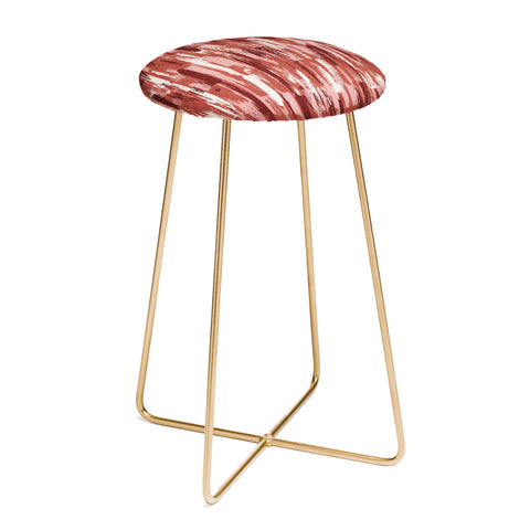 Wagner Campelo AMMAR Red Counter Stool