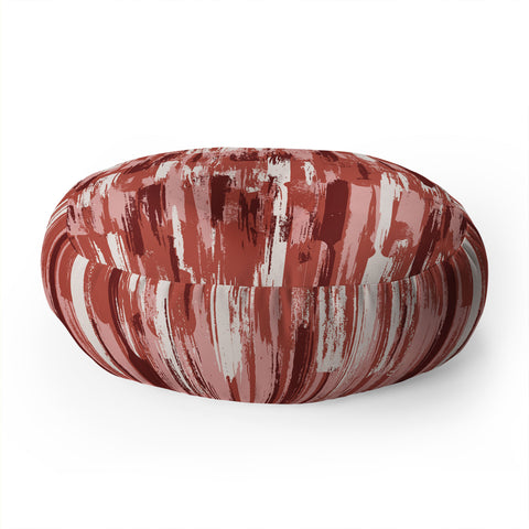 Wagner Campelo AMMAR Red Floor Pillow Round