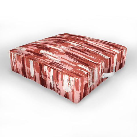 Wagner Campelo AMMAR Red Outdoor Floor Cushion