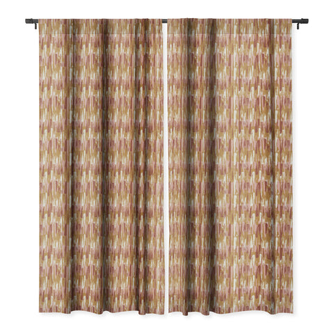 Wagner Campelo AMMAR Yellow Blackout Window Curtain