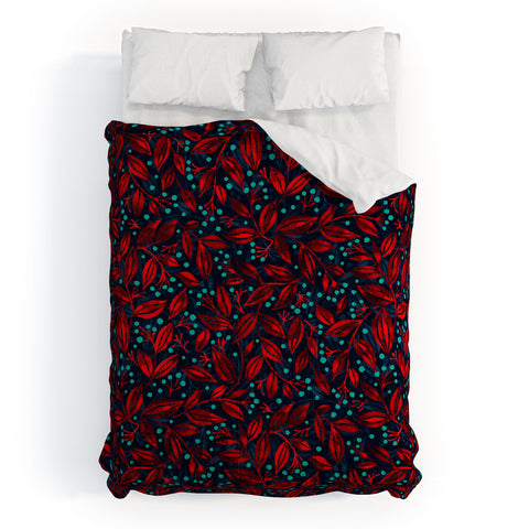 Wagner Campelo Berries And Leaves 1 Comforter