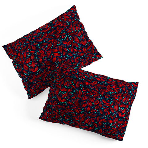 Wagner Campelo Berries And Leaves 1 Pillow Shams