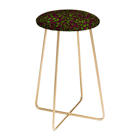Wagner Campelo Berries And Leaves 2 Counter Stool