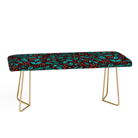 Wagner Campelo Berries And Leaves 4 Bench