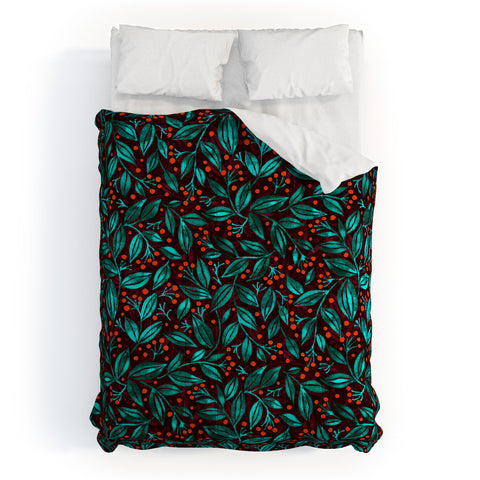 Wagner Campelo Berries And Leaves 4 Comforter