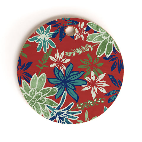 Wagner Campelo Bromelias 3 Cutting Board Round