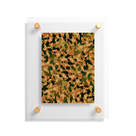 Wagner Campelo Camo 3 Floating Acrylic Print