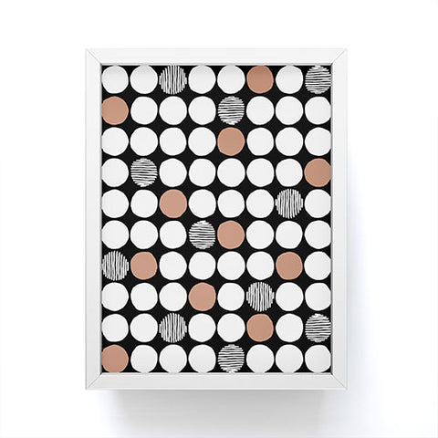 Wagner Campelo Cheeky Dots 2 Framed Mini Art Print