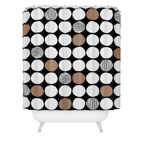 Wagner Campelo Cheeky Dots 2 Shower Curtain