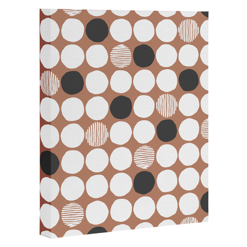 Wagner Campelo Cheeky Dots 3 Art Canvas