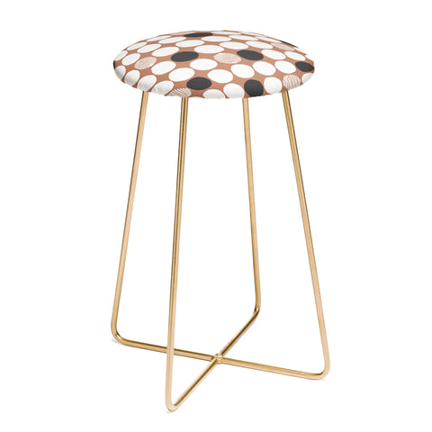 Wagner Campelo Cheeky Dots 3 Counter Stool