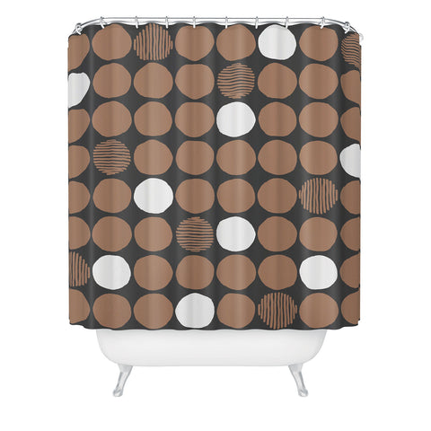 Wagner Campelo Cheeky Dots 4 Shower Curtain
