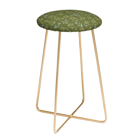 Wagner Campelo CONVESCOTE Green Counter Stool