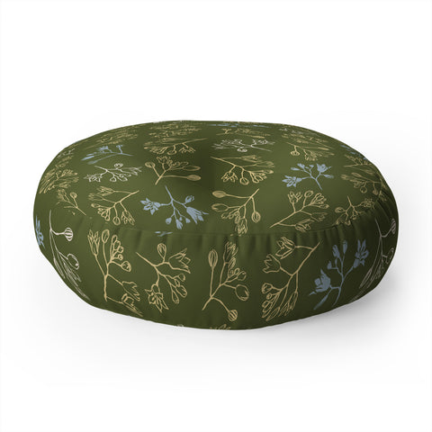 Wagner Campelo CONVESCOTE Green Floor Pillow Round