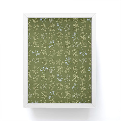 Wagner Campelo CONVESCOTE Green Framed Mini Art Print
